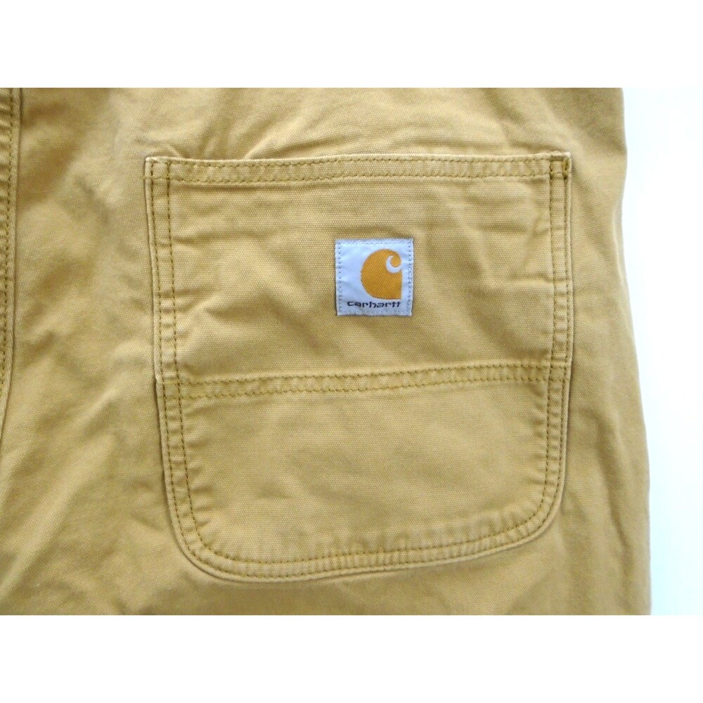 Carhartt Flex Straight Leg Rigby Dungaree Pants Men's Size 38 (38x33) Carpenter - Picture 11 of 13